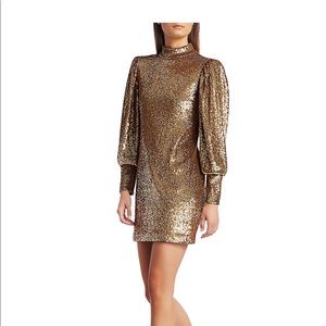 Brand New A.L.C. Christy Sequin Mini Dress Size 4